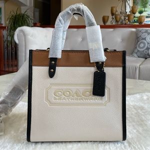 ‼️SOLD‼️ Coach Field Tote 22 in Colour Block